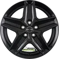 Borbet CWZ black glossy 7.5x18 ET43 - LK5/120 ML65.1 Felge Alu