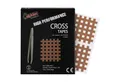 ALPIDEX Kinesiologie-Tape Cross Tape Gitter Tapes Gitterpflaster (40-St)