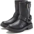 LASCANA Bikerboots schwarz Größe 38 - Schwarz - 38