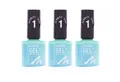 MANHATTAN Gel-Nagellack 3 x Manhattan Super Gel Nagellack 098 Never Blue With You je 12ml Gel