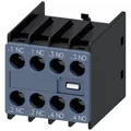 Siemens – Hilfskontakt 2 Na + 2NC s00-s0 Schraube, (B x H x T) 36 x 37.5 x 43.7 mm