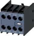 Siemens Hilfsschalterblock 3RH2911-1HA22 | 2S/2Ö | S00/S0 | Schraubanschluss | 6A 230V | front-/seitlich anbaubar