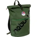 Nebulus Großer Lifestyle Rucksack - Tasche COLUMBUS, Laptoprucksack , Reiserucksack , P6072 - Uni, oliv-schwarz, onesize - Grün