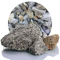 Schicker Mineral Granit Gabionensteine gelb-grau 60-120 mm 25 kg, farbechte Bruchsteine, Steine als Füllmaterial für Gabionen, Steinkörbe, Naturprodukt, robust, witterungs- & frostbeständig