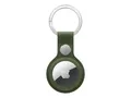 Apple Tasche für Airtag - stainless steel, Microtwill