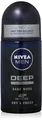NIVEA MEN DEEP Dry & Clean Deo Roll-On (50 ml), Antitranspirant für ein sauberes Hautgefühl, Deodorant mit 48h Schutz