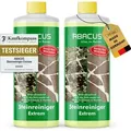 ABACUS® Steinreiniger Extrem, intensiver Steinreiniger für außen mit Sofortwirkung, entfernt sofort Schmutz, Grünbelag & Flechten auf Steinen 2...
