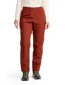 RevolutionRace Vector 2L Pants für Damen, Wasserichte und Winddichte Regenhose für Wandern, Fired Brick, L