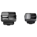 Mepal 2-tlg Bento-Lunchboxen Set Klein/Groß Take A – Brotdose mit Fächern, geeignet für bis zu 4 BZW. 8 Butterbrote, TPE/pp/abs, 0 mm Nordic Blac