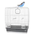 Vogelkäfig Wellensittich Kanarien Käfig für Vögel Transport Vogelbauer Vogelheim