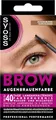 Syoss Augenbrauen Kit Augenbrauenfarbe 6-1 Dunkelblond Stufe 3 (17 ml), Augenbrauen färben für einen natürlichen Look und ein langanhaltendes Ergebnis