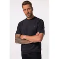 JP1880 T-Shirt T-Shirt Bauchfit Basic Halbarm blau 8XL