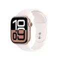 Apple Watch Series 10 GPS, 46 mm Aluminiumgehäuse Rosegold, #21476262