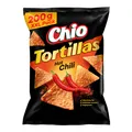 Chio Tortillas Chips Hot Chili Mais-Snack mit Chili Packung 200g