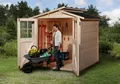 Weka Gartenhaus 323 Gr.1, natur 198 x 148 cm
