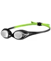 ARENA Spider Junior Mirror Kinderschwimmbrille, Schwimmbrille mit Verspiegelten Antibeschlag-Gläsern, UV-Schutz, Selbstjustierender Nasensteg, Hypoallergene Silikondichtungen