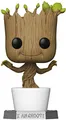 Funko Pop! Marvel: Guardians of The Galaxy - 18" Dancing Groot - Vinyl-Sammelfigur - Geschenkidee - Offizielle Handelswaren - Spielzeug Für Kinder und Erwachsene - Movies Fans