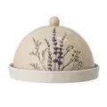Bloomingville Butterdose Bea, Farbe Natur, Handgefertigt, Maße D15xH10 cm, Spülmaschinengeeignet, 82050008
