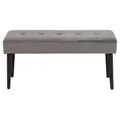 Actona Bank Glory Polyester Grau Dunkelgrau