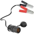 Iwh - Batterieklemmen Mit Steckdose 12/24 Volt Belastbarkeit Strom Max.=16 A 12 V