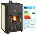 Wasserführender Kaminofen Holzofen Prity WD W24  - 18.2+6.1 kw EEK- A