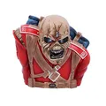 Nemesis Now Iron Maiden The Trooper Bust Box, offizielles Lizenzprodukt, Größe S, 12 cm, Rot