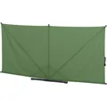 Ben Sichtschutz 150cmx280cm, anthrazit Gestell aus Stahl, anthrazit, Bezug olive