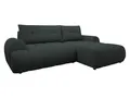 Mirjan24 Ecksofa Fliog mit Bettkasten, 3 Sitzer L-Form Sofa mit Schlaffunktion, Eckcouch für Wohnzimmer, Couch mit Bettfunktion (Velo 636, Seite: Rechts)