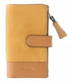 PICARD Safari 1 Wallet Geldbörse Fudge-Komb senfgelb braun Neu