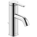 Duravit Waschtischarmatur C.1 Einhebel Ausladung 91 mm mit Zugstangen-Ablaufgarnitur - Chrom