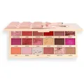 I Heart Makeup Revolution Eyeshadow Palette Marble Rose Gold Chocolate