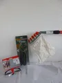 Meister Set Obstpflücker  mit Teleskopstange+810+Klappsäge150+Schutzbrille