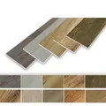 Klick Hart Vinylboden SPC, Fliesendekor, Wasserfest, 4mm + 1mm Isolierung für Bodenheizung (Antwerp Ash, 1 Stück Muster)