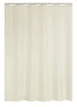 Ridder Duschvorhang Uni beige Breite 180 cm