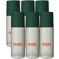 Hugo Boss Hugo 6 x 150 ml Deodorant Deospray Deodorant Spray Deo Spray Set