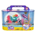 Little Live Pets Lil' Dippers Spielset mit Aquarium und exklusivem, interaktivem Lil' Dipper Fisch Fantasea, Futterflasche und weiterem Zubehör - mit Wow-Effekt beim Auspacken