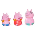 TOOMIES E73159 Tomy Peppa, Daddy Pig, Peppa & George Squirters, Baby, Kids Toys