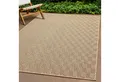 the carpet Teppich Kansas, rechteckig, Höhe: 1 mm, moderner robuster In und Outdoor Teppich Jute Look