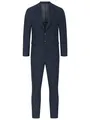 JEFF Herren JFMatthew Anzug 2-teilig Sakko Hose Bundle | elastischer Herrenanzug Regular Fit für Männer Sky Captain, 50