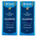 2er-Pack De Cecco Classico Olio Extra Vergine di Oliva,Natives Olivenöl Extra,Ideal für alle Anwendungen in der Küche,5Lt Dose