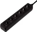 Hama Distribution Panel - Verlängerungsschnur - 6 Ausgangsstecker - 1,4 m (00047759)