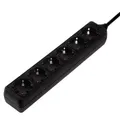 hama 00047759 Steckdosenleiste 6-fach, 1,4 m, Schwarz