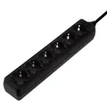 Hama 00047759 Steckdosenleiste 6fach Schwarz Schutzkontakt 1 St.