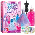 Modedesign Mädchen Bastelset 400+ Teile Schaufensterpuppen Kreativ Set