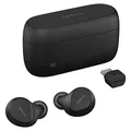 Jabra Evolve2 Buds True Wireless In-Ear-Bluetooth mit aktiver Geräuschunterdrückung (ANC), 4 Mic MultiSensor Voice-Technologie – für MS Teams und alle gängigen Meeting-Apps zertifiziert – Schwarz