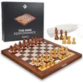 MILLENNIUM The King Performance Schachcomputer – Ästhetik, einfache Bedienung & vielseitige Funktionalität perfekt vereint. Mit LED-Zuganzeige & automatischer Spielstärkeanpassung in edlem Holzdesign