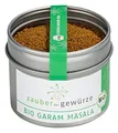 Zauber der Gewürze Garam Masala Bio - Aromatische Gewürzmischung für indische Gerichte, perfekt für Currys, Reis und Gemüse, 50 g