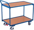 VARIOfit Tischwagen mit 2 Ladeflächen 985 x 595 mm Schiebegriff nach Oben gerichtet