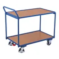 VARIOfit Tischwagen mit 2 Ladeflächen 985 x 595 mm Schiebegriff nach oben