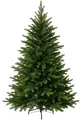 VIVANNO Weihnachtsbaum Polyethylen NORDMANN 180 Rund, Grün naturgetreu - 127x180 cm